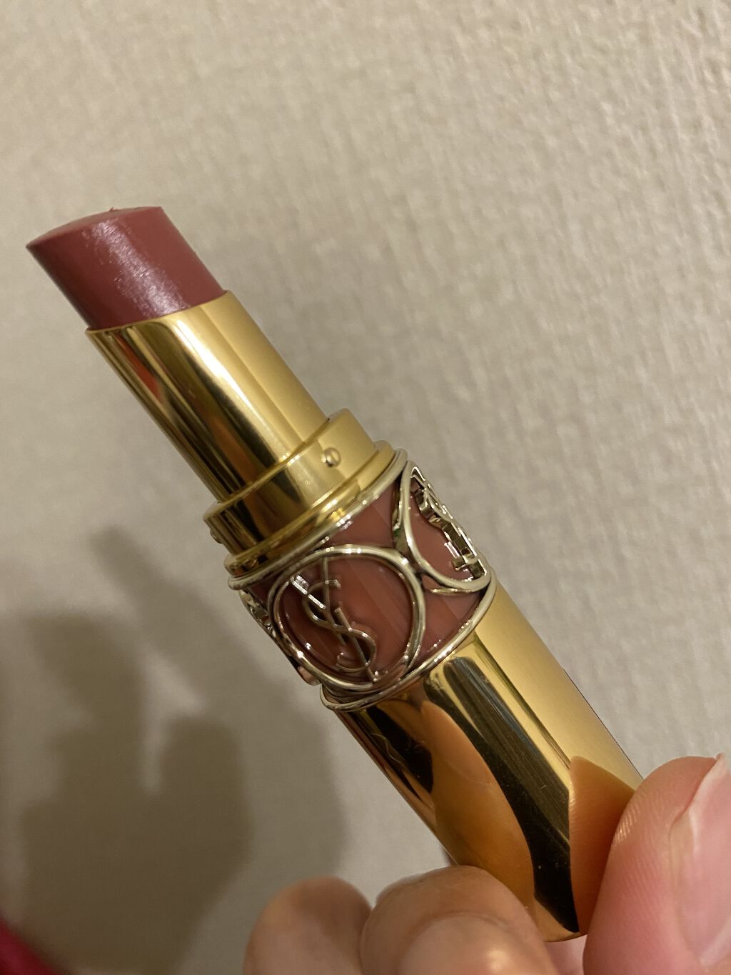 ルージュ ヴォリュプテ シャイン/YVES SAINT LAURENT BEAUTE/口紅を使ったクチコミ（1枚目）