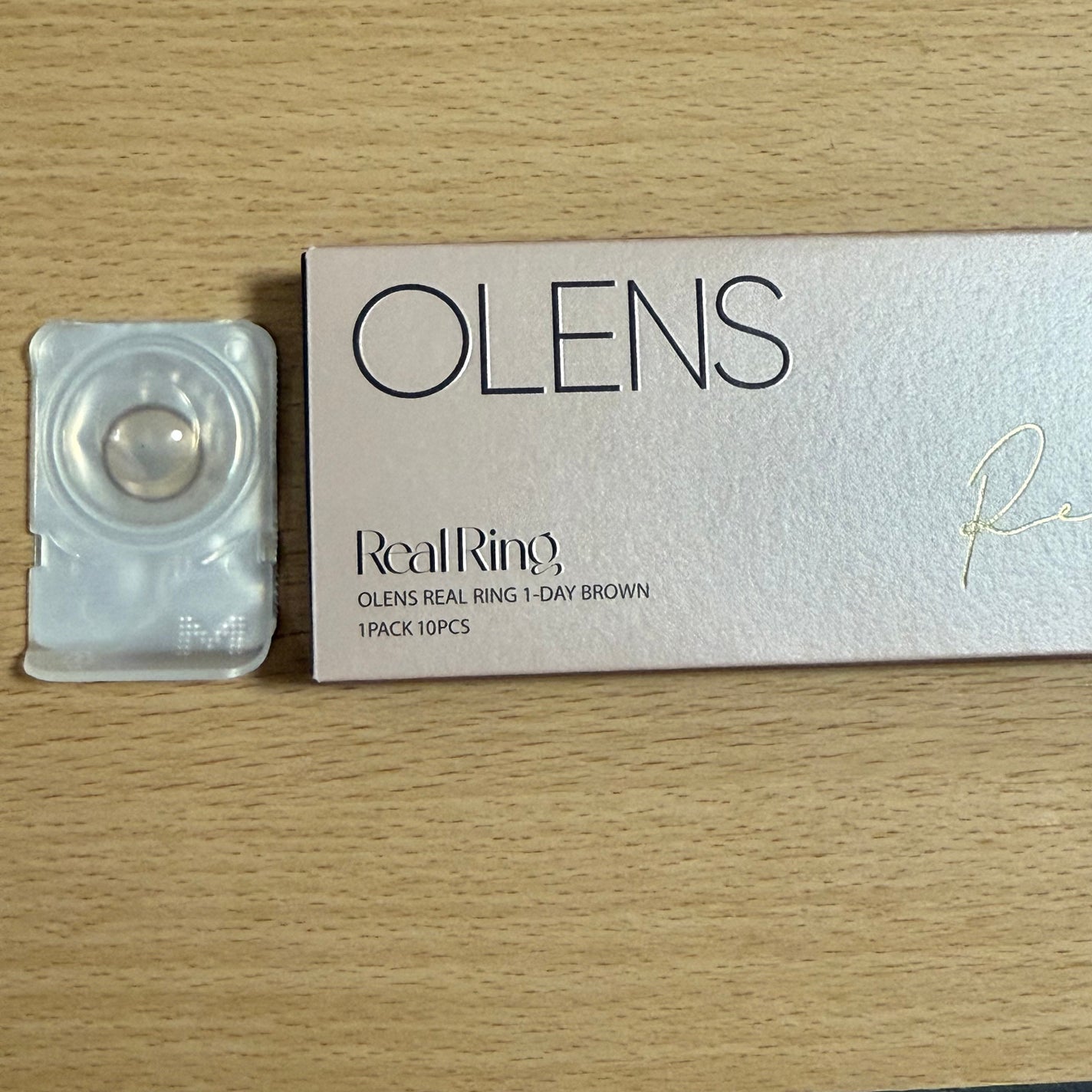 Real Ring 1day/OLENS/ワンデー(1DAY)カラコンを使ったクチコミ(2枚目)