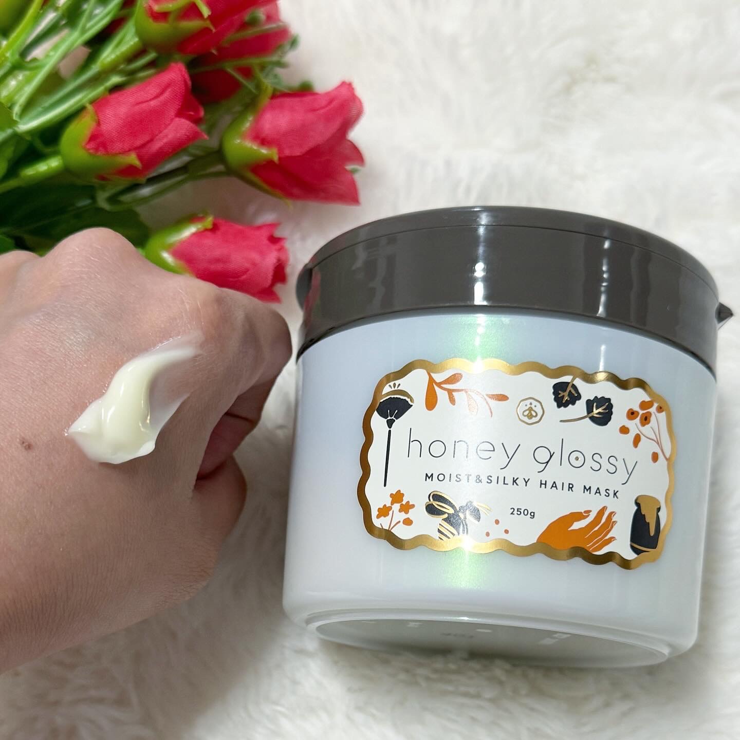 モイスト＆シルキー ヘアマスク/honey glossy/ヘアマスク・ヘアパックを使ったクチコミ（3枚目）