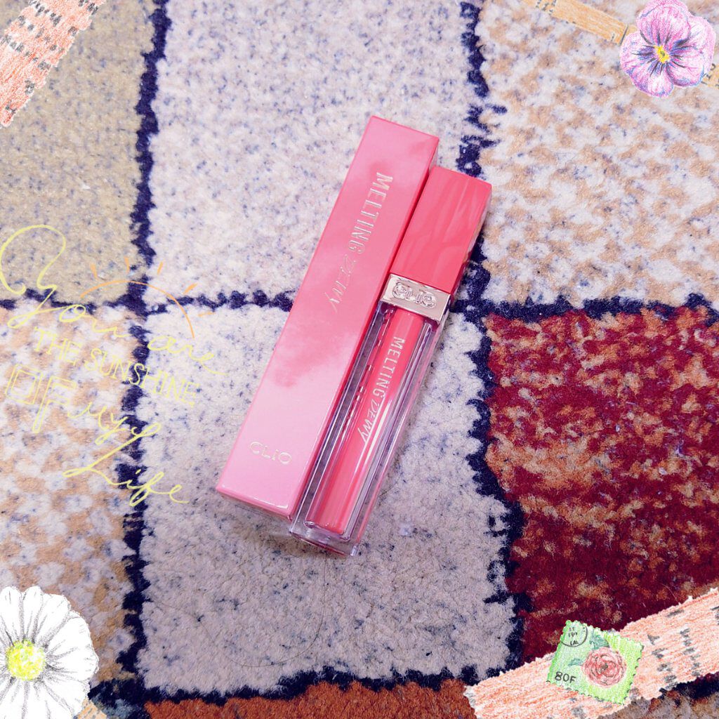 メルティングデューイティント #08 Barely Pink/CLIO/口紅を使ったクチコミ（1枚目）