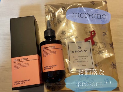 ウォータートリートメントミラクル10/moremo/洗い流すヘアトリートメントを使ったクチコミ(1枚目)