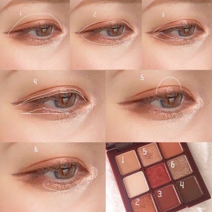 プレイカラーアイズ チリームーン/ETUDE/アイシャドウパレットを使ったクチコミ(2枚目)