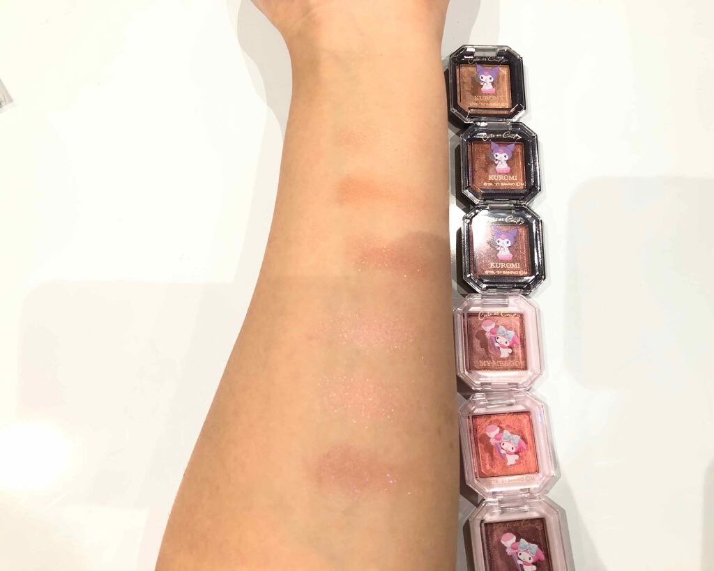 MMアイシャドウ/セリア/単色アイシャドウを使ったクチコミ（3枚目）