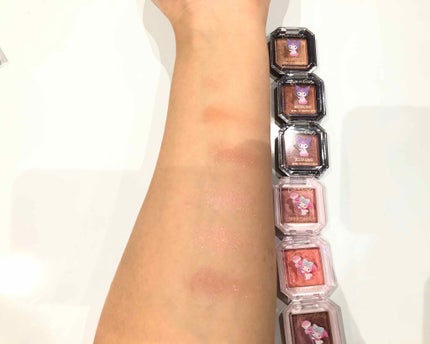 MMアイシャドウ/セリア/単色アイシャドウを使ったクチコミ(3枚目)