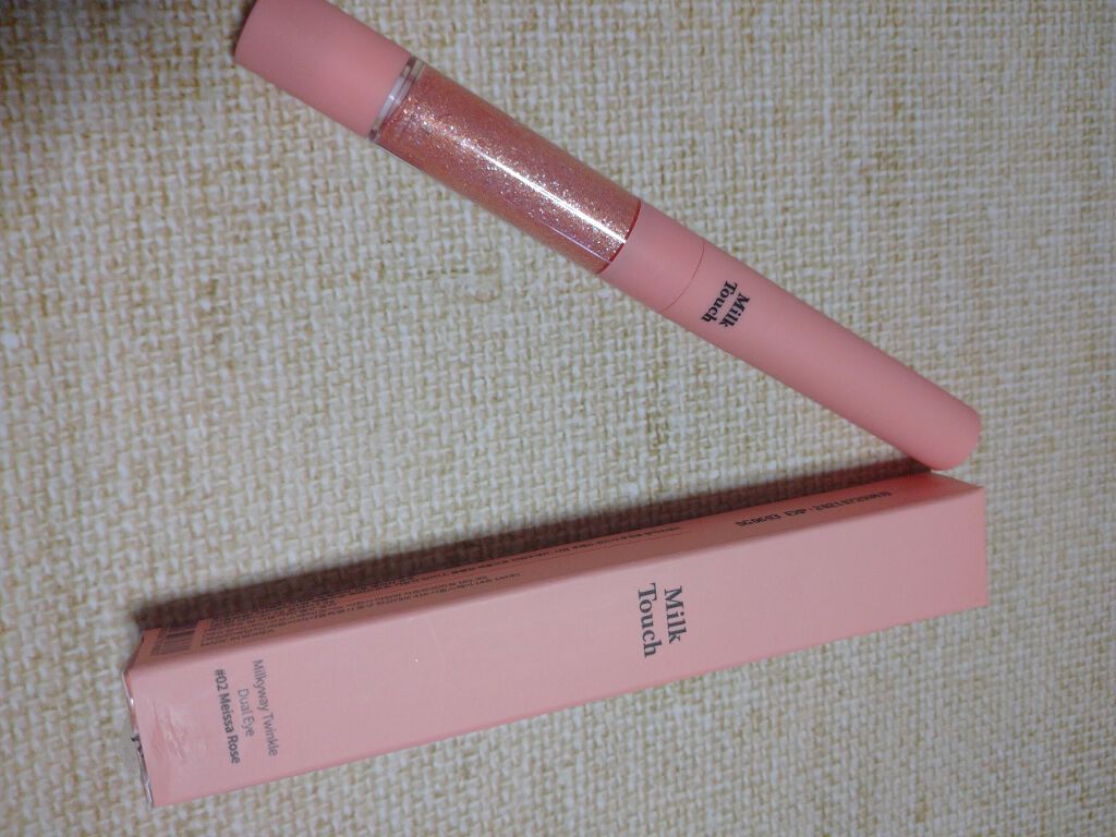 ミルキーウェイ ツインクル デュアル アイ/Milk Touch/グリッターを使ったクチコミ（1枚目）