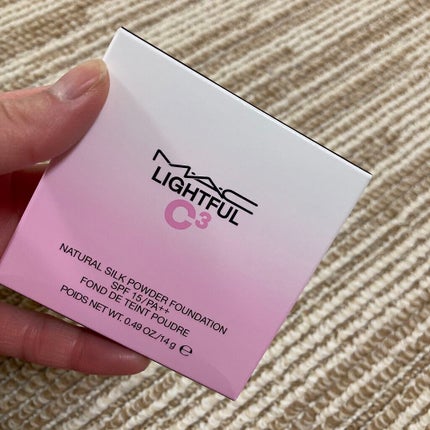 ライトフル C3 ナチュラル シルク パウダーファンデーション/M・A・C/パウダーファンデーションを使ったクチコミ(1枚目)