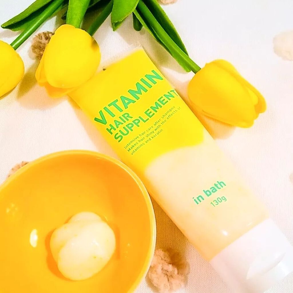 ビタミンヘアサプリ in bath/コジット/洗い流すヘアトリートメントを使ったクチコミ(7枚目)