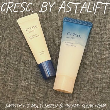cresc. by ASTALIFT
クリーミー クリアフォーム スムースフィット マルチシールド🛡
ーーーーーー
クレスク様から商品をいただきました🎁
クレスクは富士フイルムから誕生した乾燥肌・敏感肌