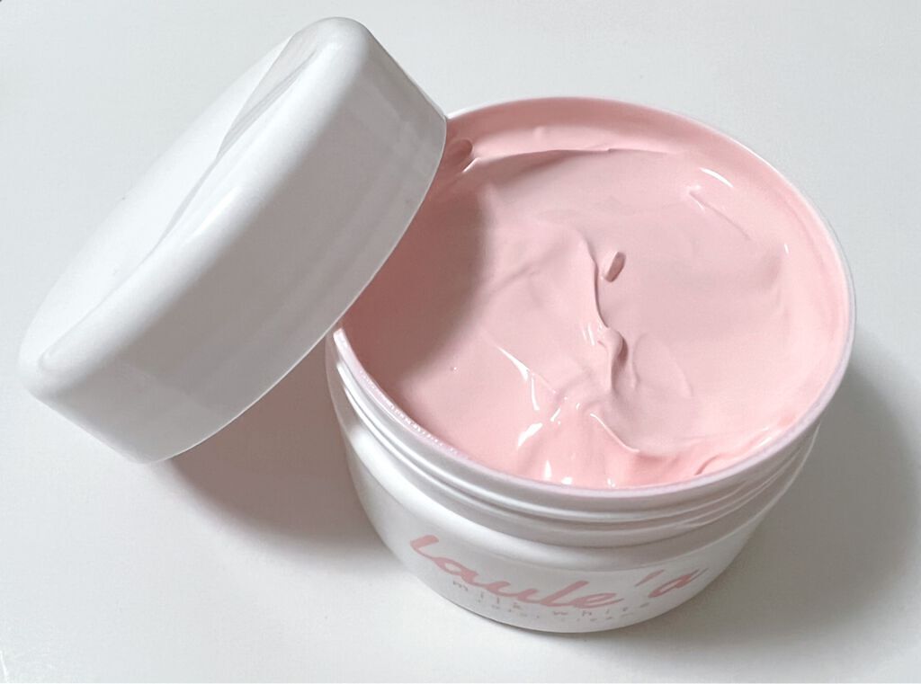 ミルクホワイトクリーム/Laule'a/フェイスクリームを使ったクチコミ（2枚目）