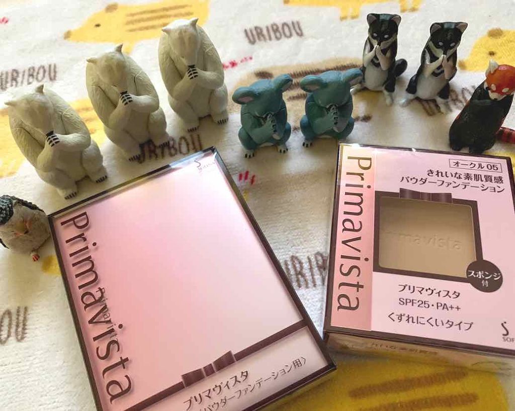 くずれにくい きれいな素肌質感パウダーファンデーション/プリマヴィスタ/パウダーファンデーションを使ったクチコミ(1枚目)