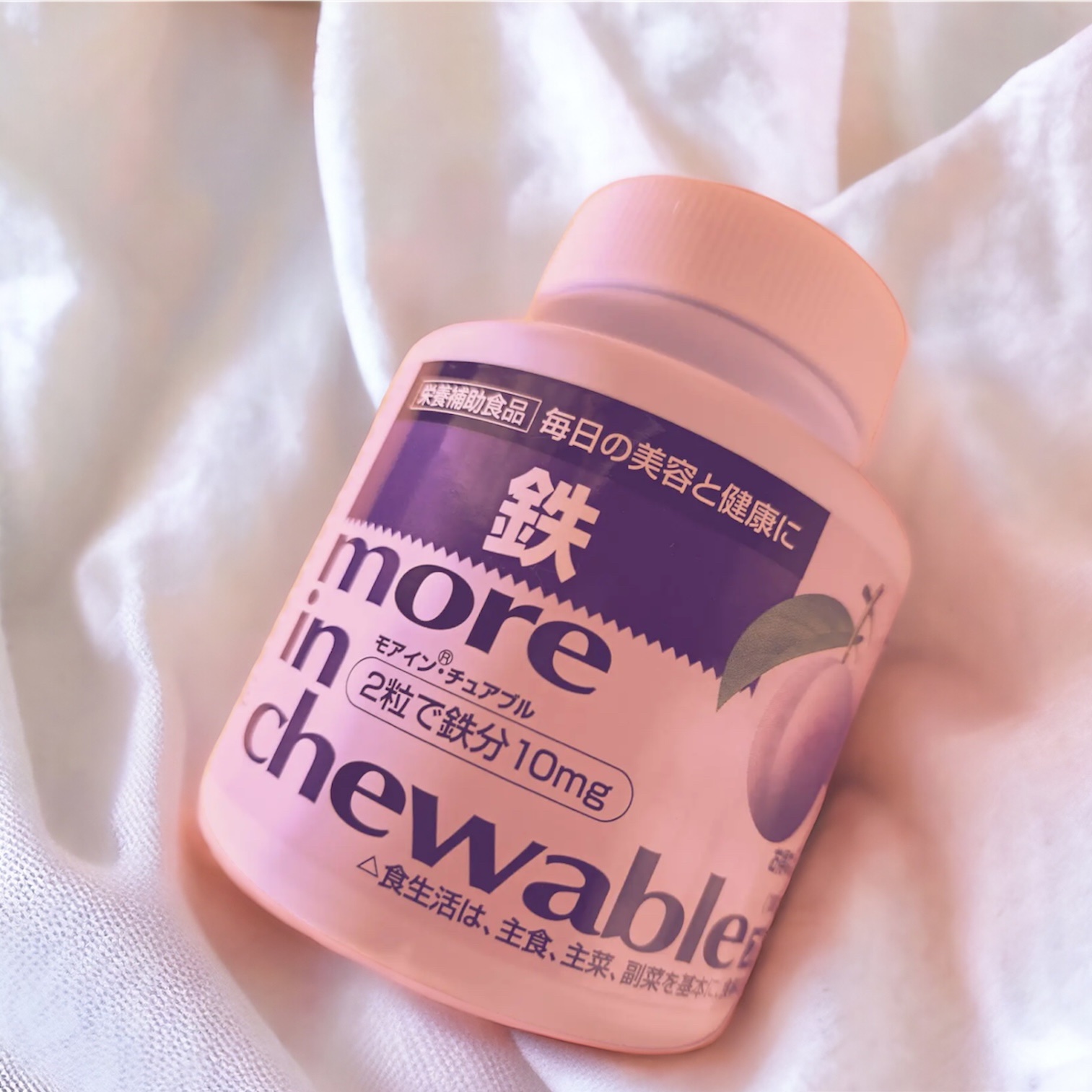 MOST チュアブル 鉄/オリヒロ/健康サプリメントを使ったクチコミ（1枚目）