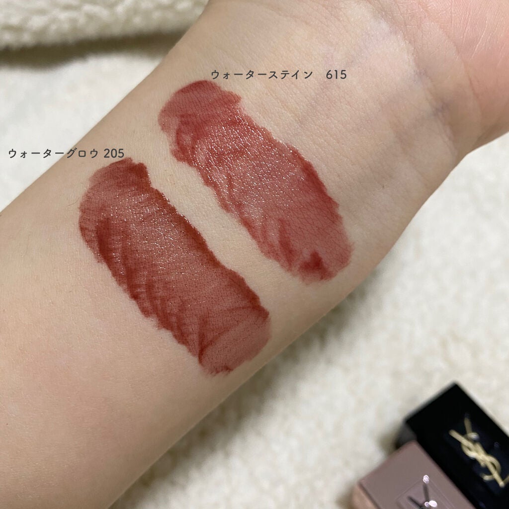 ルージュ ピュールクチュール ヴェルニ ウォーターステイン/YVES SAINT LAURENT BEAUTE/口紅を使ったクチコミ(4枚目)