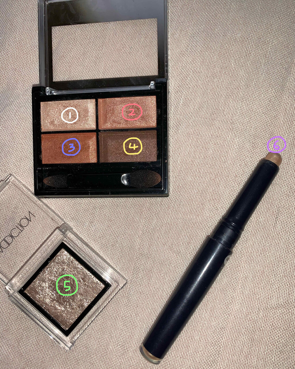 アディクション ザ アイシャドウ/ADDICTION/単色アイシャドウを使ったクチコミ（3枚目）