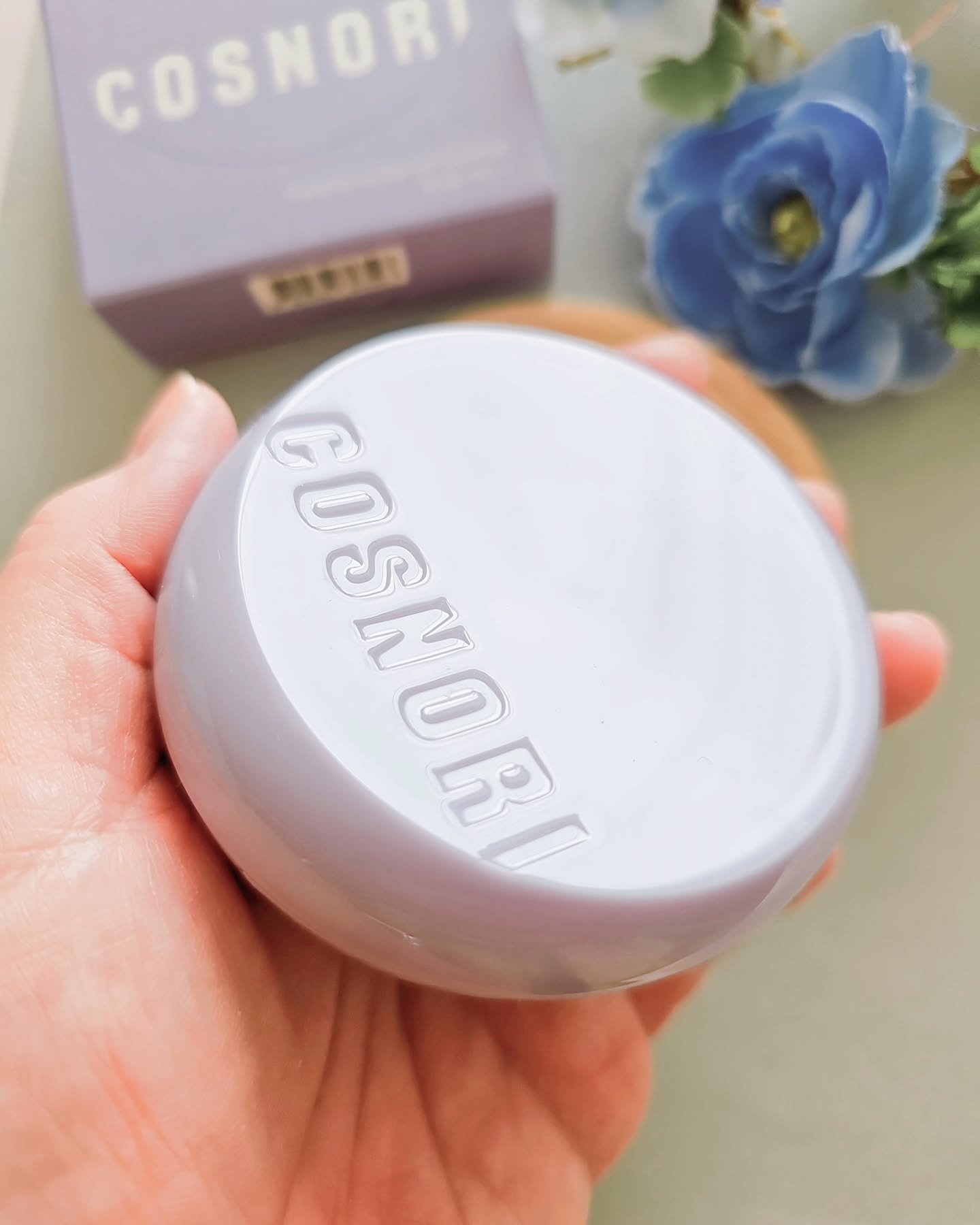 パンテノールバリアクッション/COSNORI/クッションファンデーションを使ったクチコミ（3枚目）