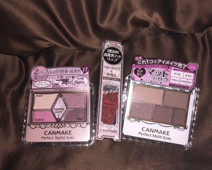 【旧品】パーフェクトスタイリストアイズ/キャンメイク/アイシャドウパレットを使ったクチコミ(1枚目)