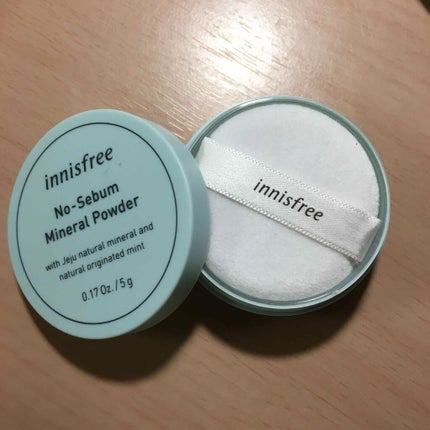 ノーセバム ミネラルパウダー/innisfree/ルースパウダーを使ったクチコミ(1枚目)