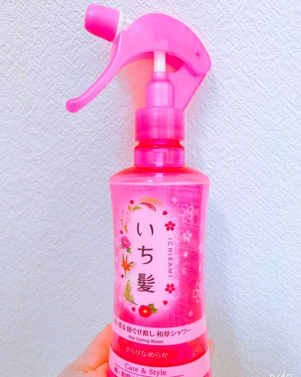 髪&地肌うるおう寝ぐせ直し和草シャワー/いち髪/ヘアミストを使ったクチコミ(1枚目)