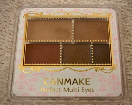 パーフェクトマルチアイズ/キャンメイク/アイシャドウパレットを使ったクチコミ(1枚目)
