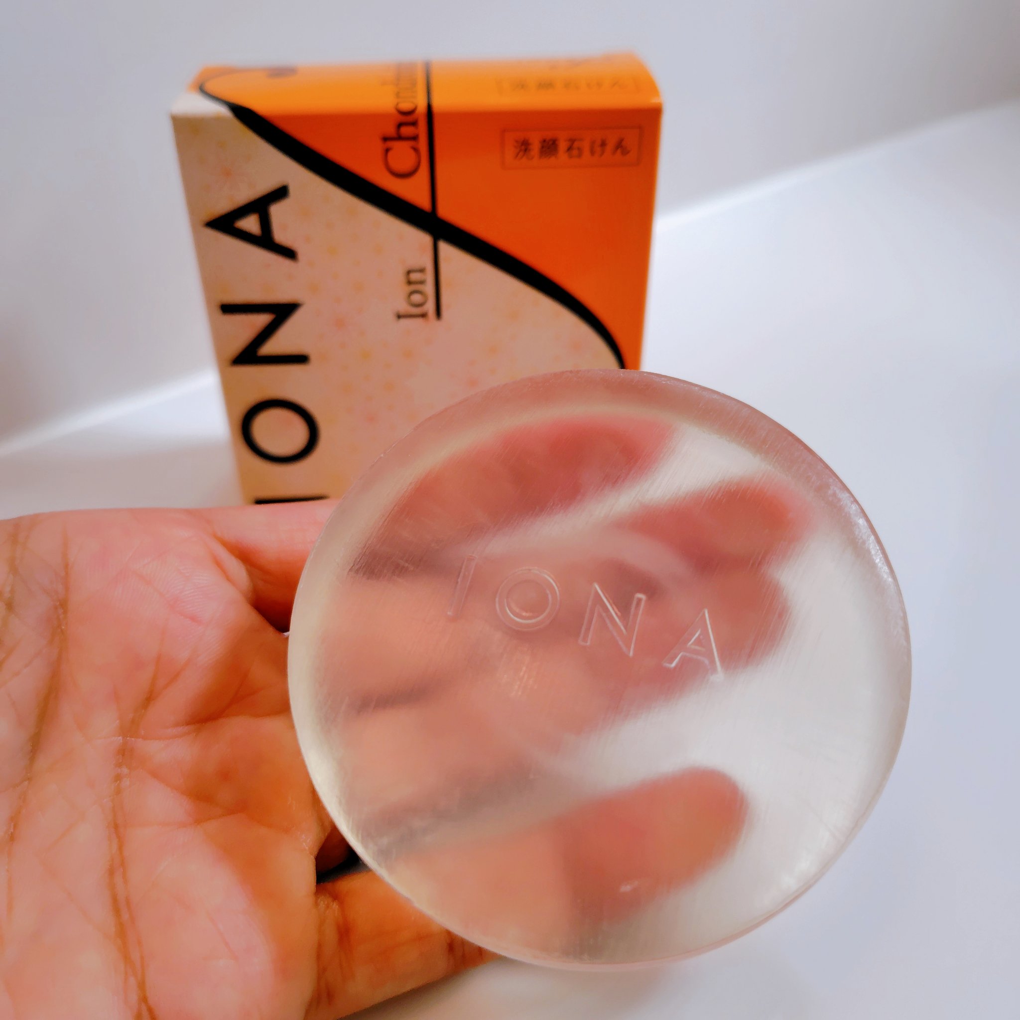 ソープ/イオナ エフ/洗顔石鹸を使ったクチコミ（3枚目）