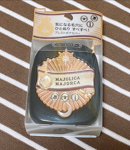 プレストポアカバー/MAJOLICA MAJORCA/プレストパウダーを使ったクチコミ(2枚目)