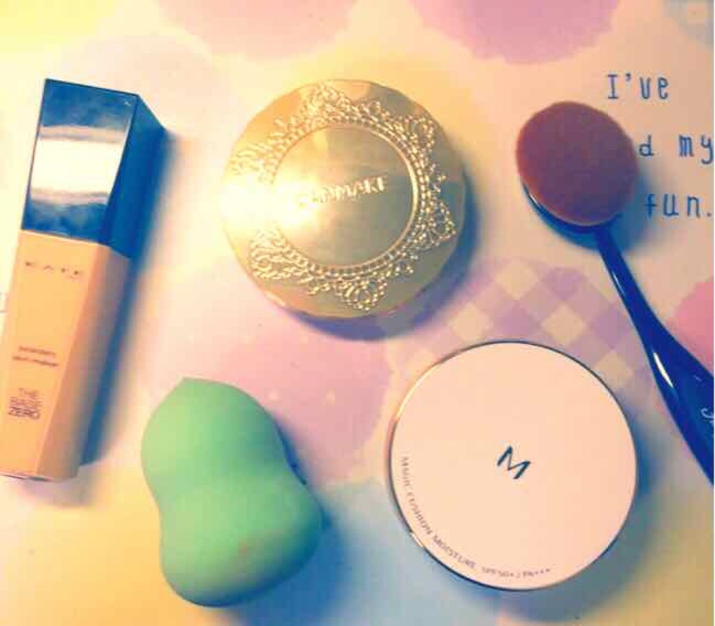 【旧品】マシュマロフィニッシュパウダー/キャンメイク/プレストパウダーを使ったクチコミ（1枚目）