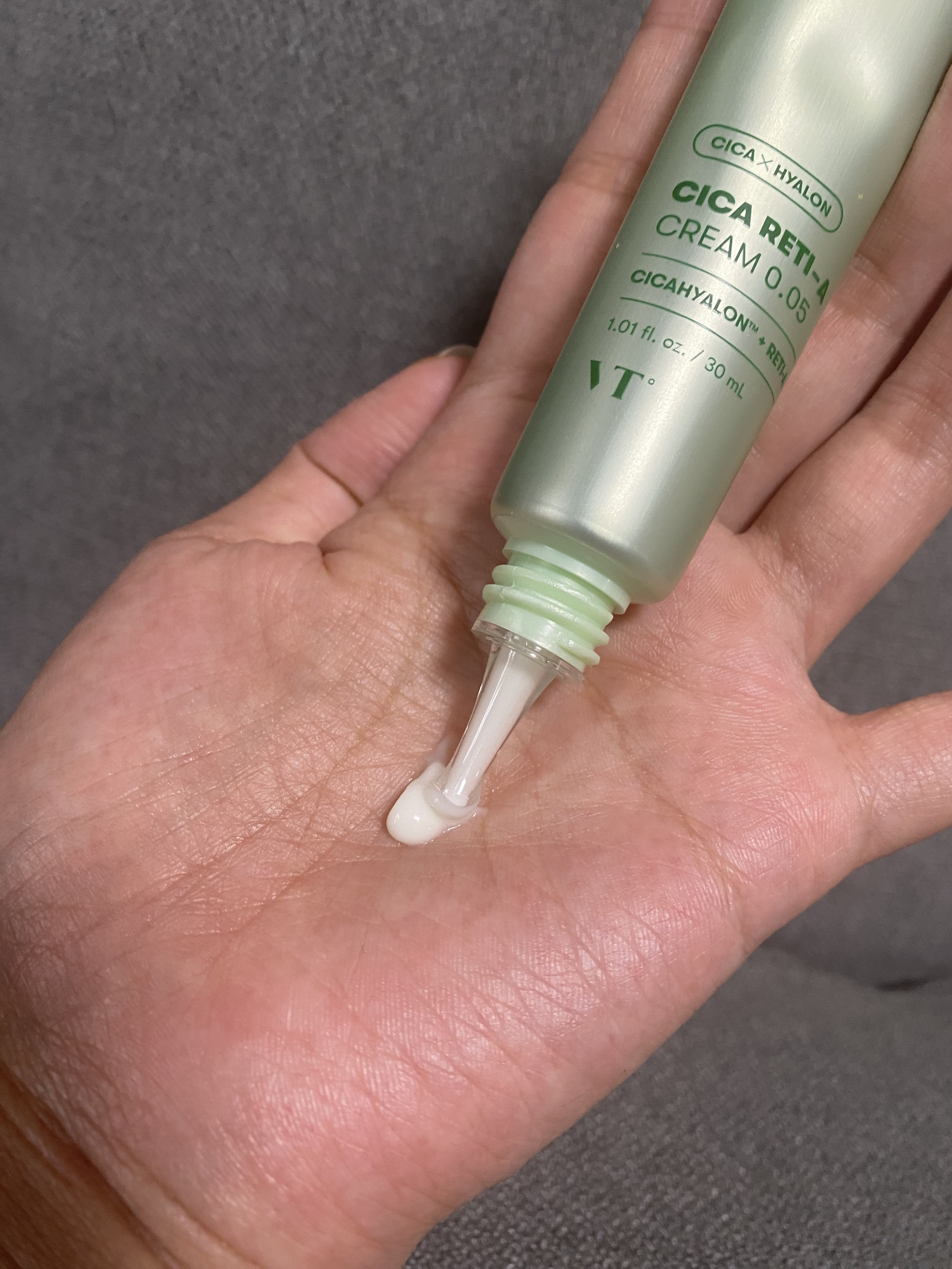 シカレチA クリーム0.05/VT/フェイスクリームを使ったクチコミ（3枚目）