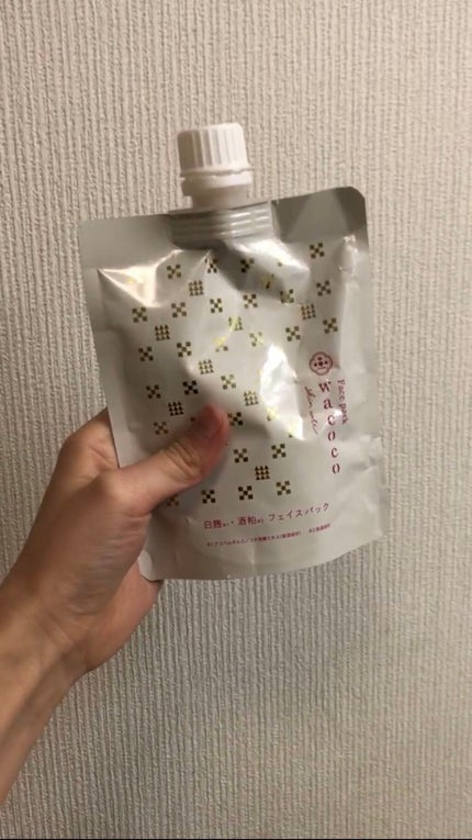 ワココ 白麹と酒粕のフェイスパック/クラブ/洗い流すパック・マスクを使ったクチコミ(2枚目)