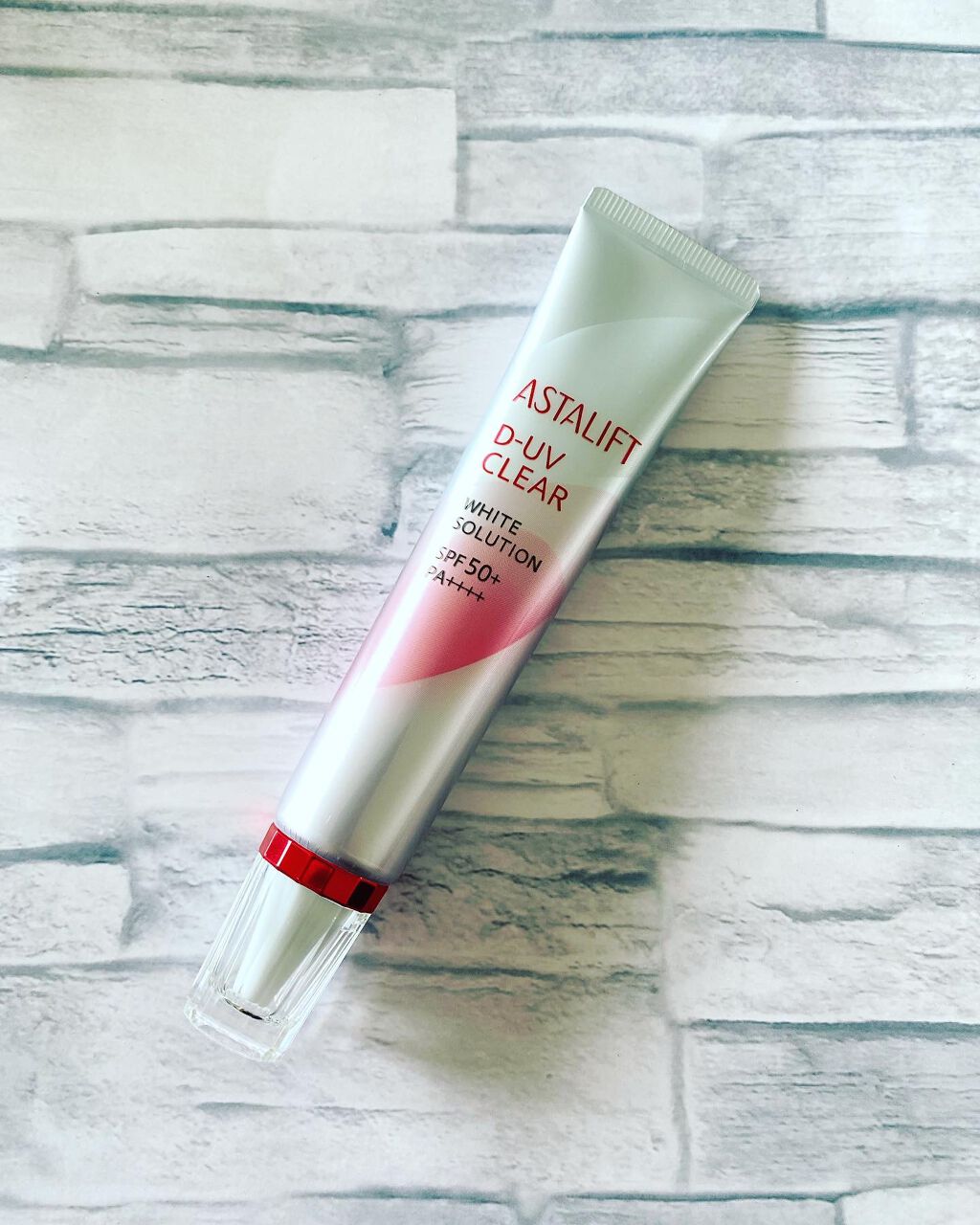 D-UVクリア ホワイトソリューション/アスタリフト/日焼け止めクリームを使ったクチコミ（1枚目）