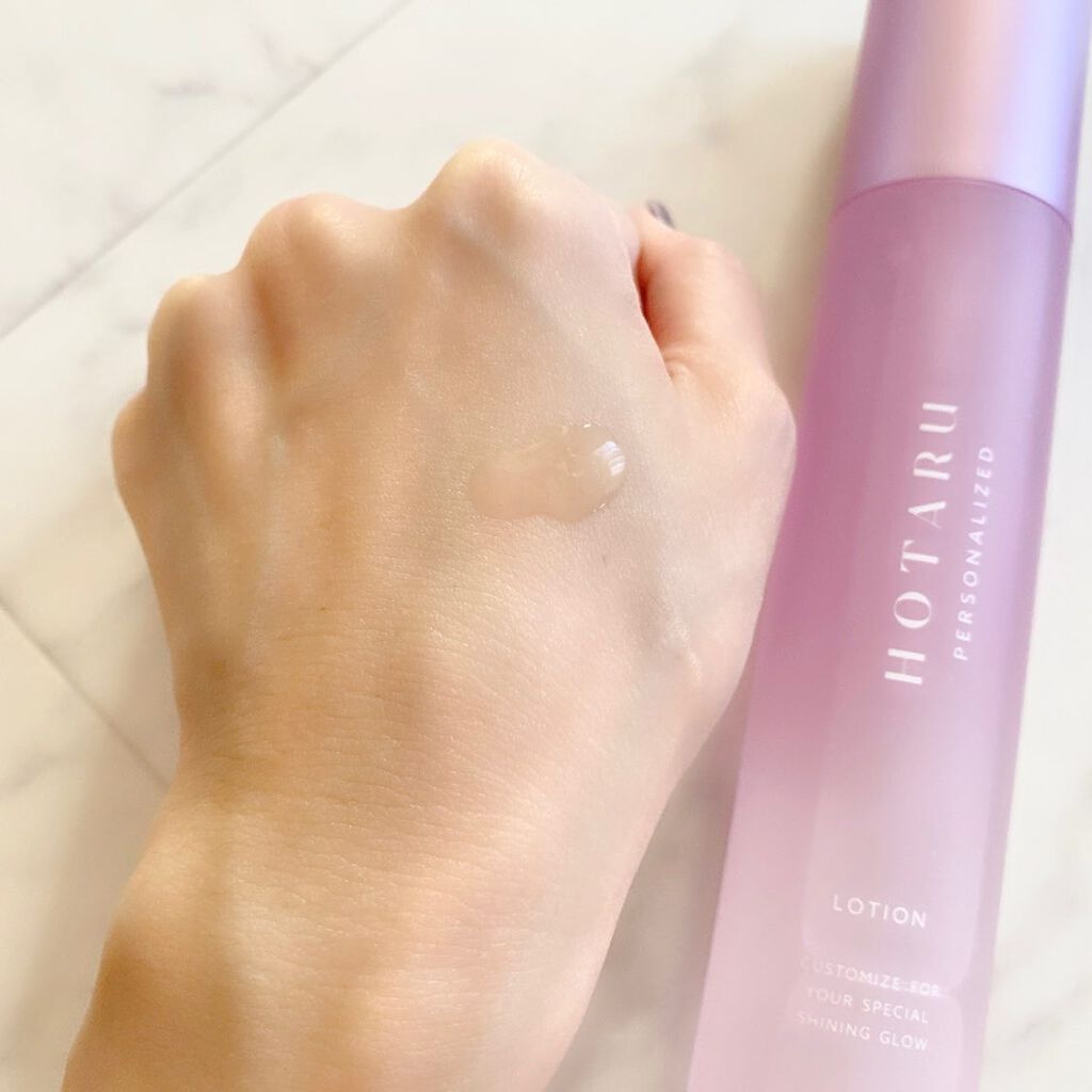  HOTARU PERSONALIZED LOTION／MOISTURIZER /HOTARU PERSONALIZED/スキンケアキットを使ったクチコミ（3枚目）