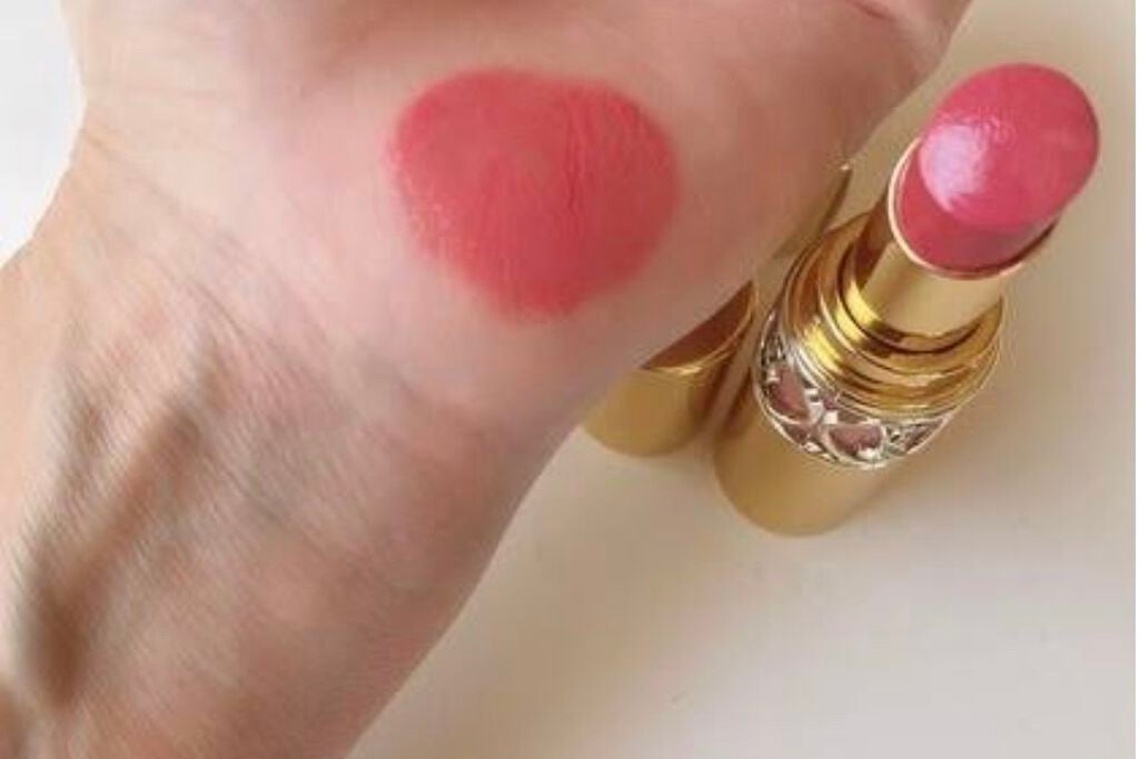 ルージュ ヴォリュプテ シャイン/YVES SAINT LAURENT BEAUTE/口紅を使ったクチコミ(1枚目)