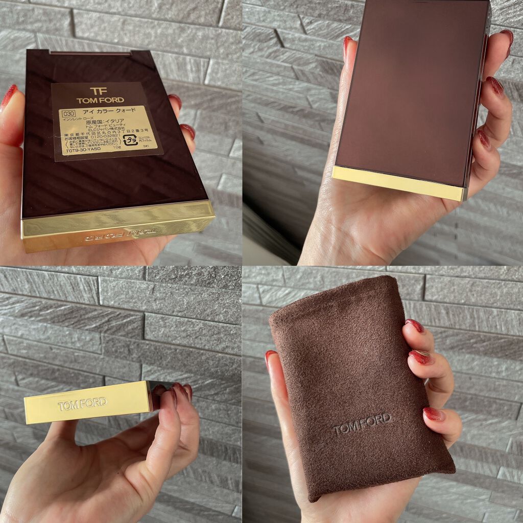 アイ カラー クォード/TOM FORD BEAUTY/アイシャドウパレットを使ったクチコミ(4枚目)