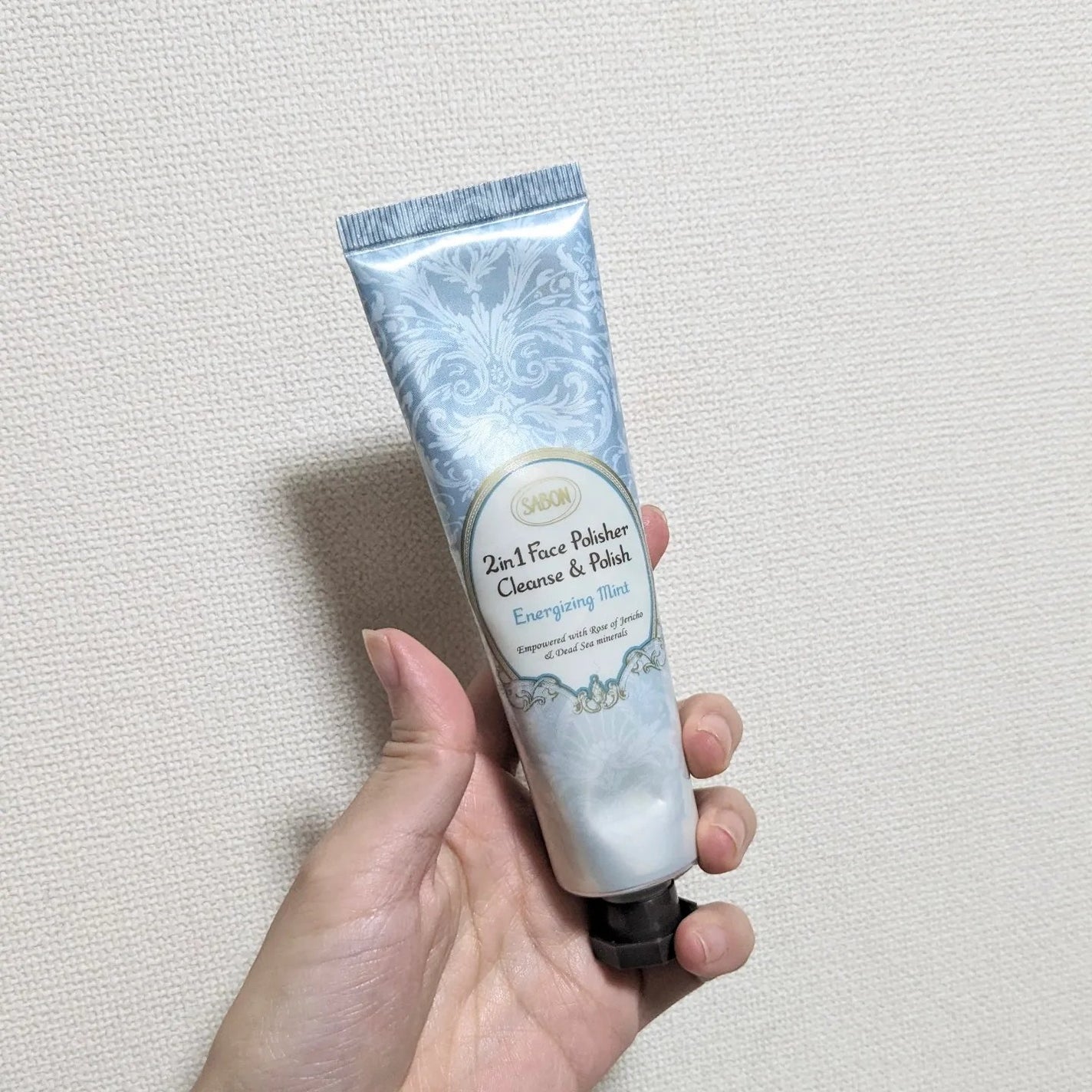 フェイスポリッシャー リフレッシング(ミント)/SABON/スクラブ・ゴマージュを使ったクチコミ(2枚目)