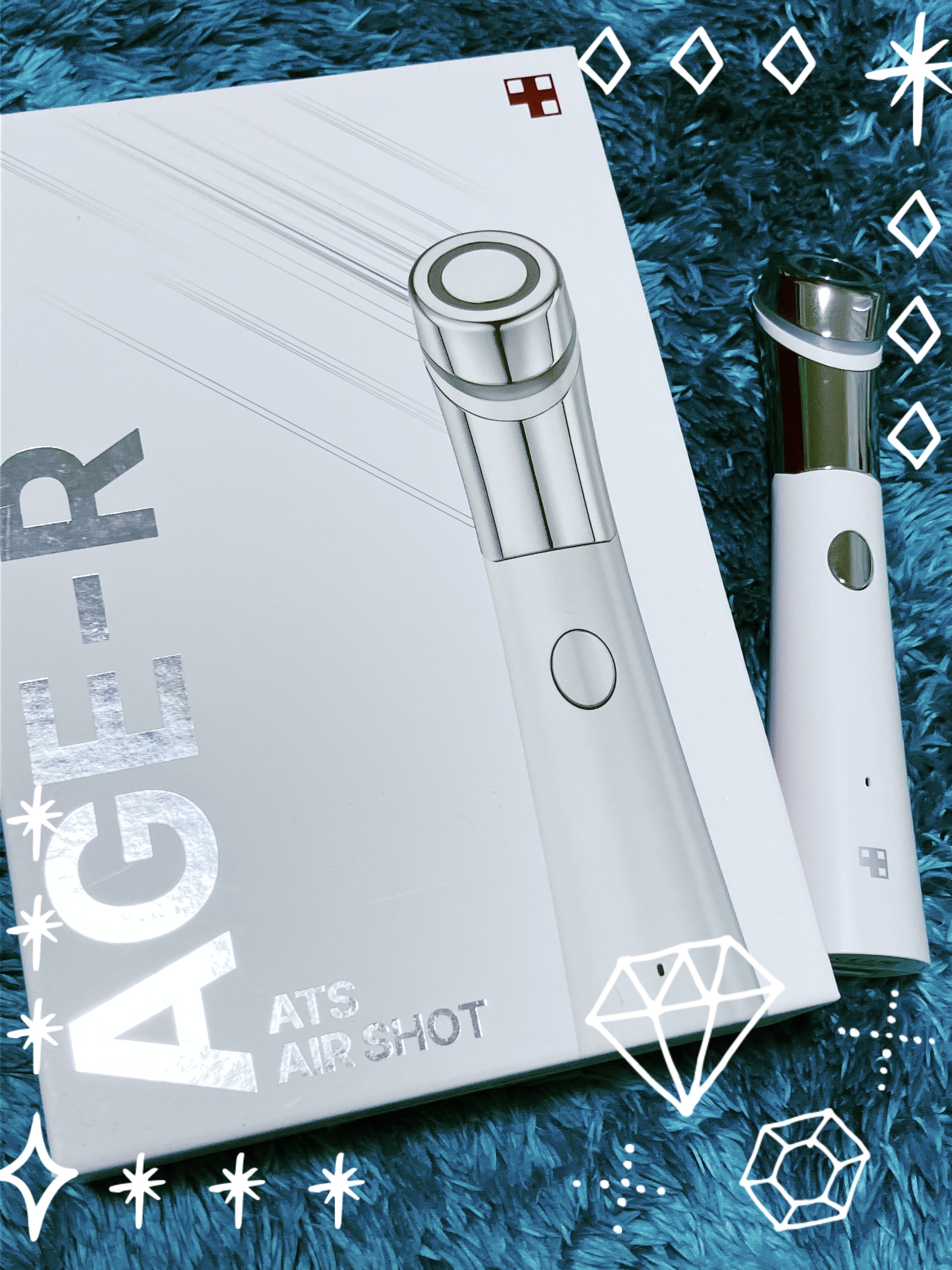 AGE-Rダーマエアショット ホワイト/MEDICUBE/美顔器・マッサージを使ったクチコミ（1枚目）