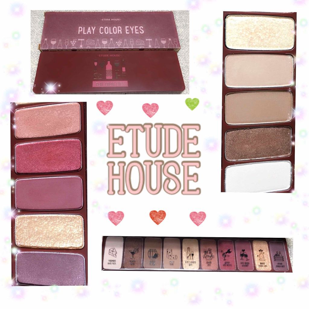 プレイカラー アイシャドウ/ETUDE/アイシャドウパレットを使ったクチコミ(2枚目)