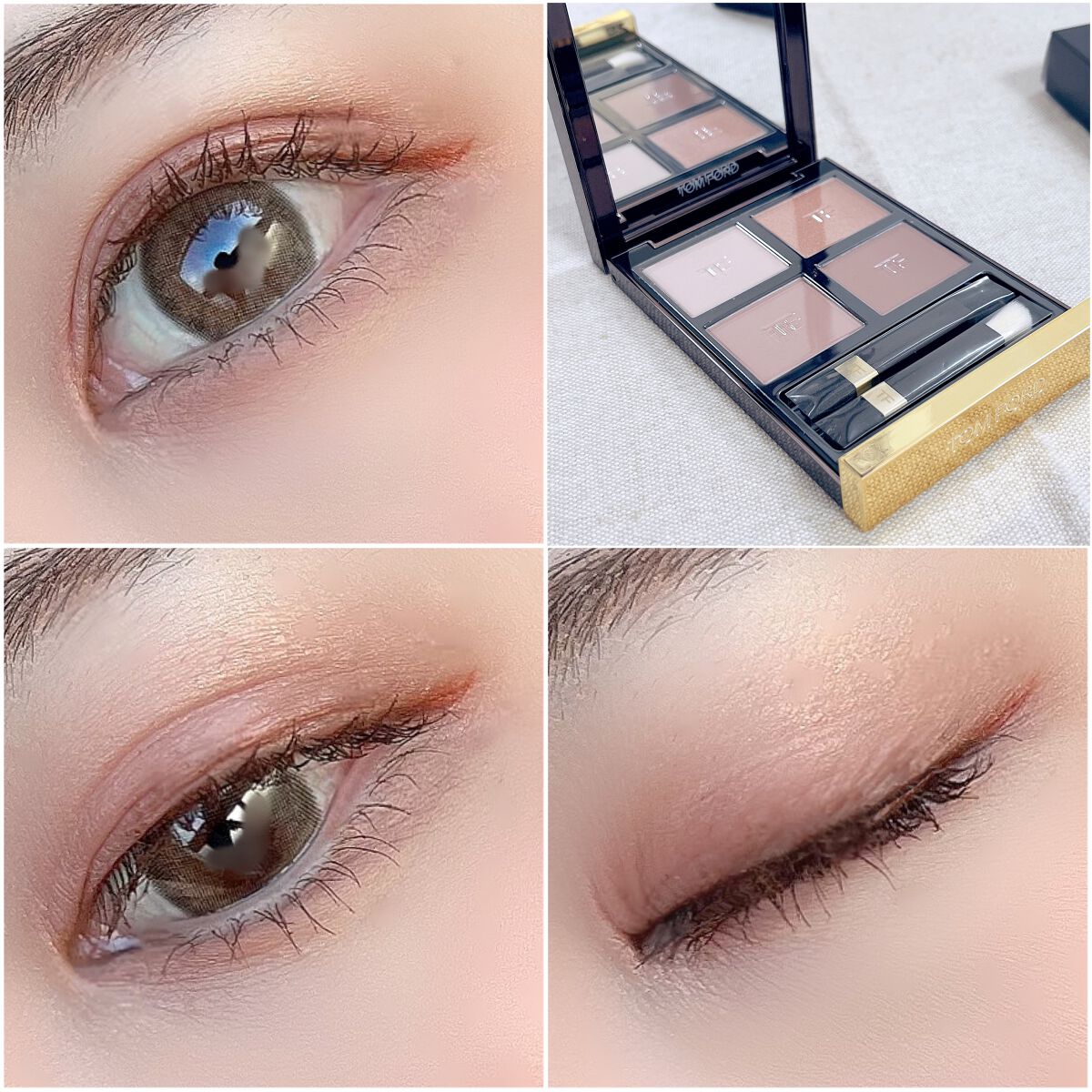 アイ カラー クォード/TOM FORD BEAUTY/アイシャドウパレットを使ったクチコミ（3枚目）