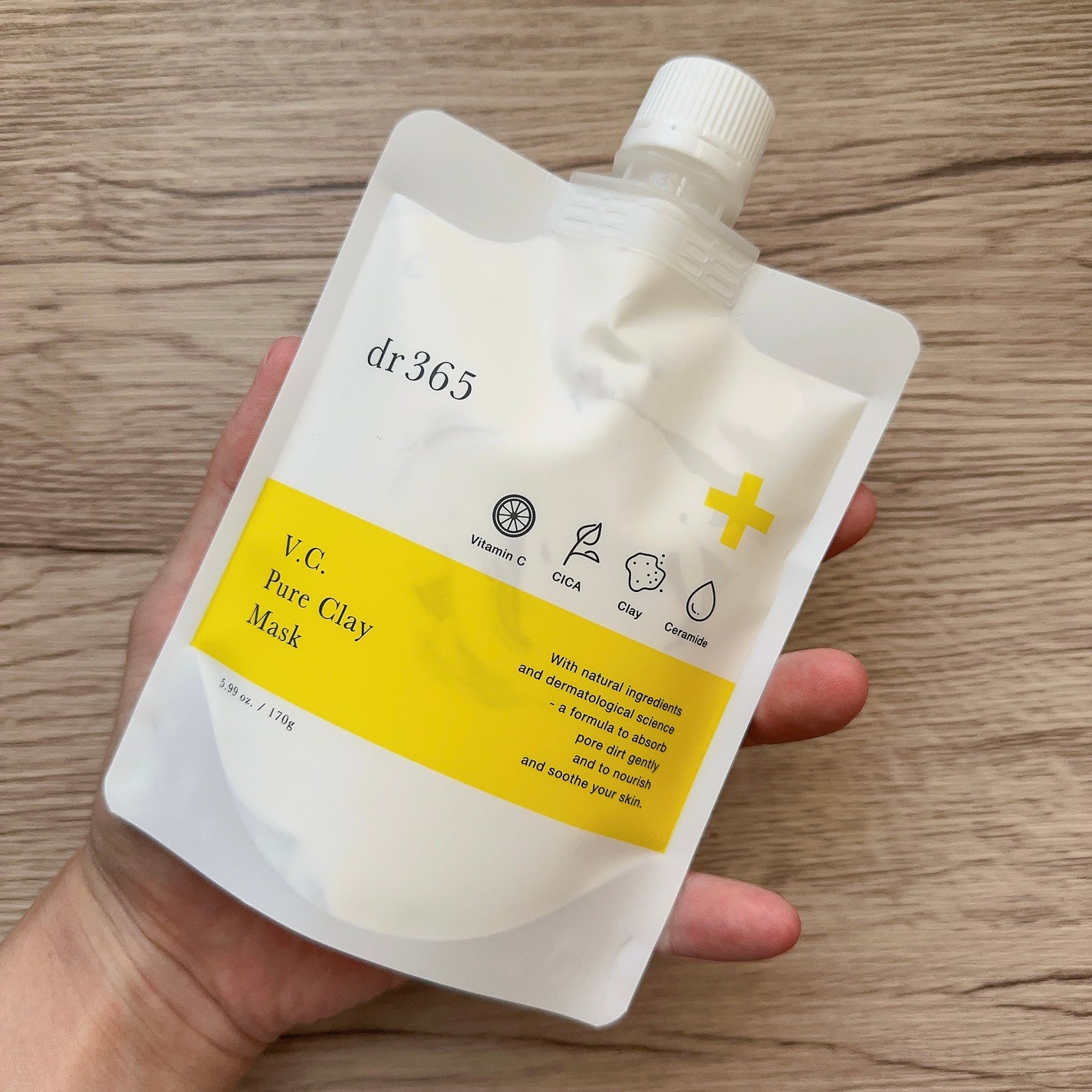 ピュアクレイマスクC/dr365/洗い流すパック・マスクを使ったクチコミ(1枚目)