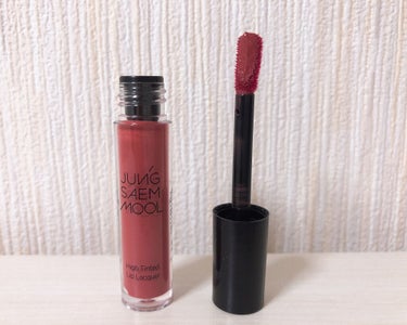 JUNG SAEM MOOL ハイ ティンテッド リップ ラッカーのクチコミ「JUNG SAEM MOOL
ハイティンティドリップラッカー
Youth Rose

JUNG.....」（2枚目）