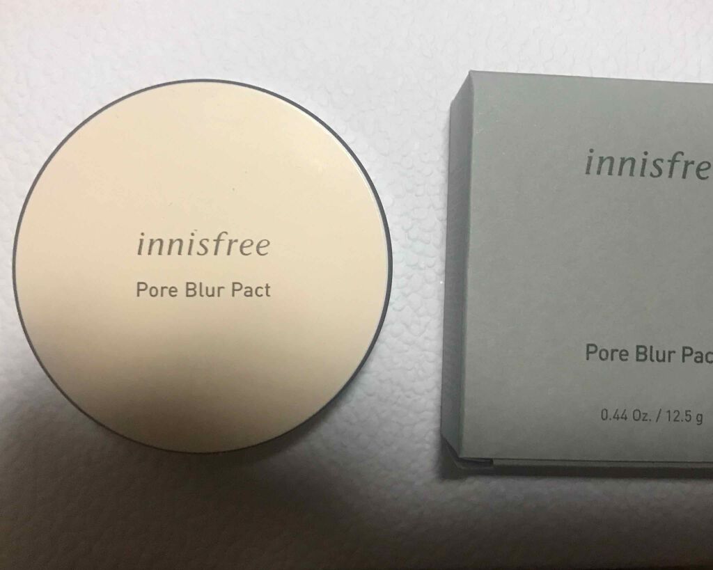 ポアブラー パクト/innisfree/プレストパウダーを使ったクチコミ（1枚目）