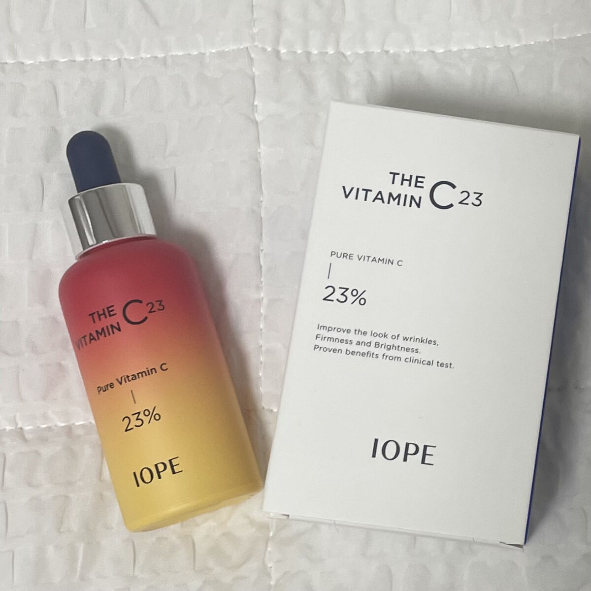 ザビタミンC23/IOPE/美容液を使ったクチコミ（1枚目）