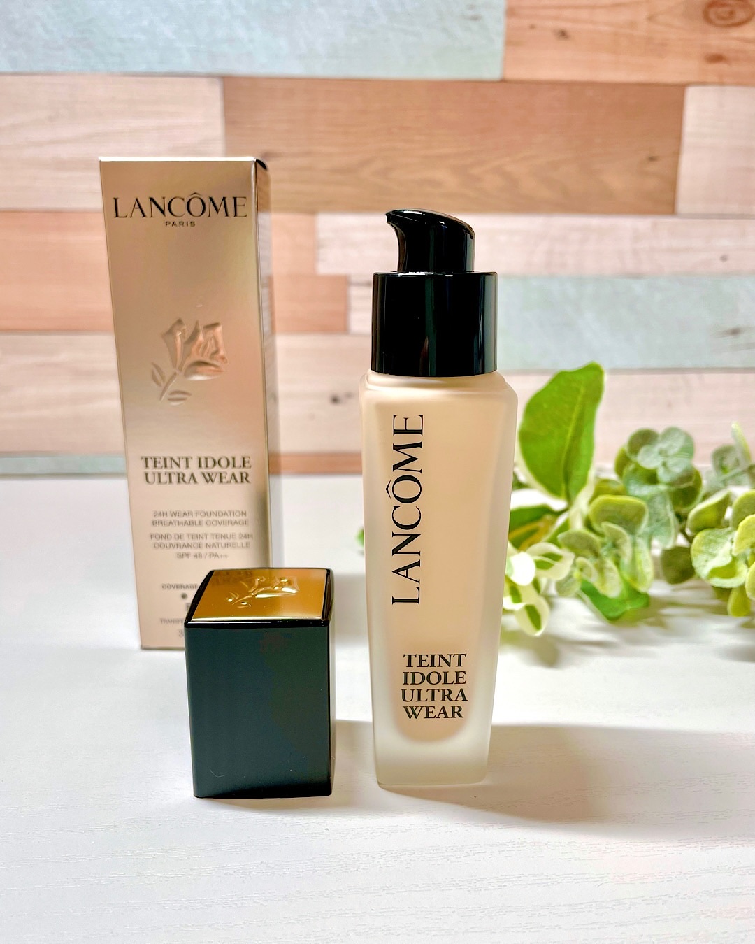 タンイドル ウルトラ ウェア リキッド N/LANCOME/リキッドファンデーションを使ったクチコミ（2枚目）