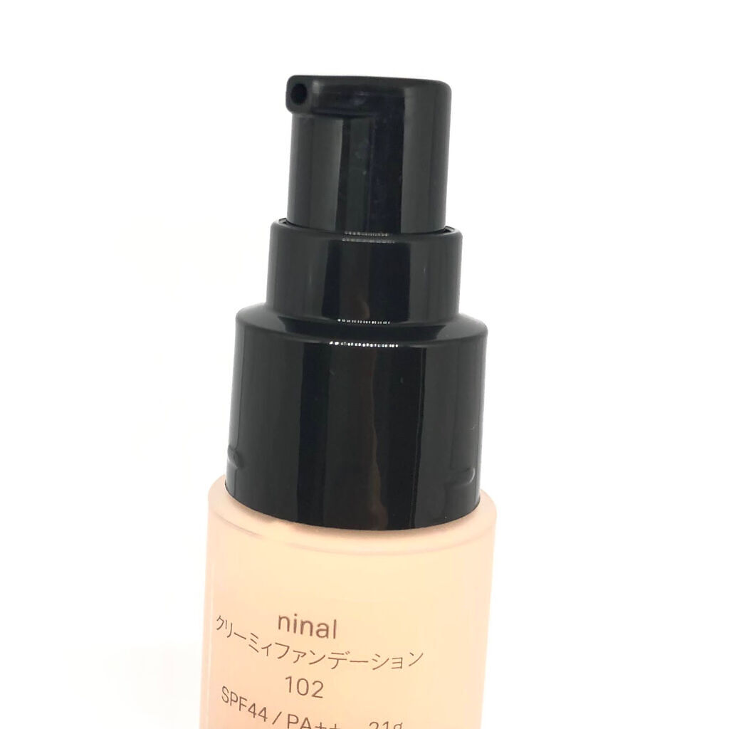 ninal クリーミィファンデーション 102/ninal/クリーム・エマルジョンファンデーションを使ったクチコミ（3枚目）