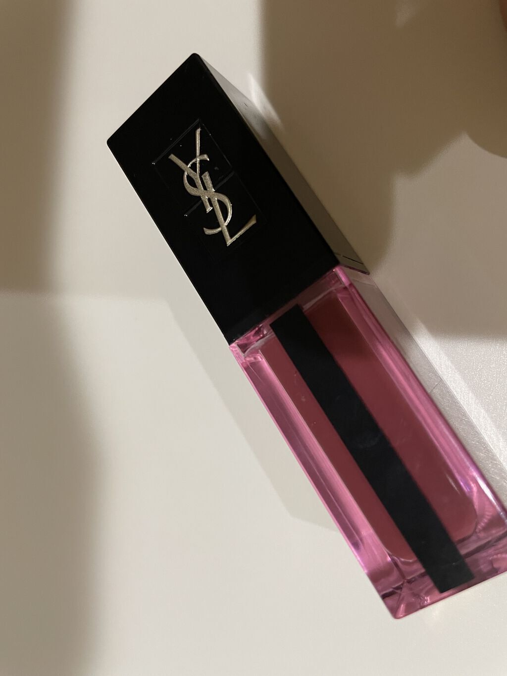 ルージュ ピュールクチュール ヴェルニ ウォーターステイン/YVES SAINT LAURENT BEAUTE/口紅を使ったクチコミ（2枚目）