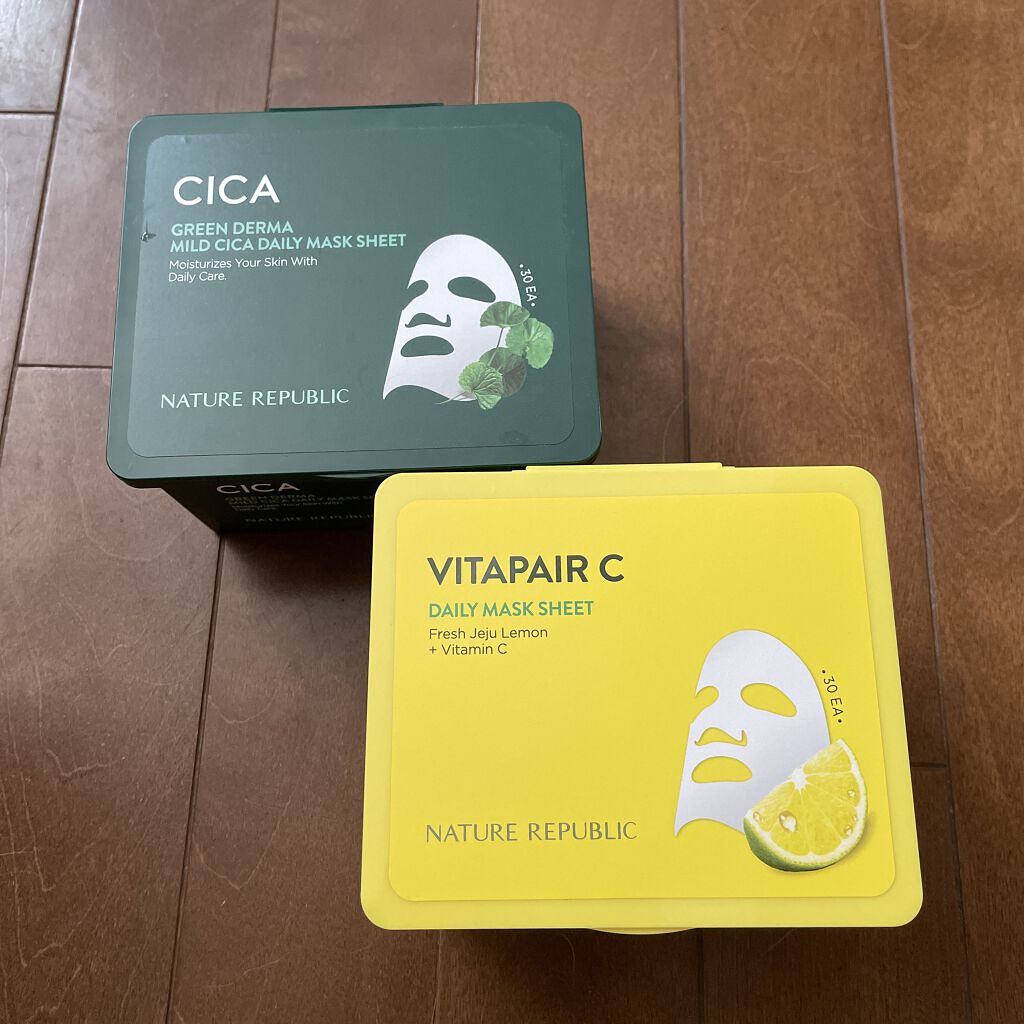 ビタペアCデイリーシートマスク/ネイチャーリパブリック/シートマスク・パックを使ったクチコミ（1枚目）