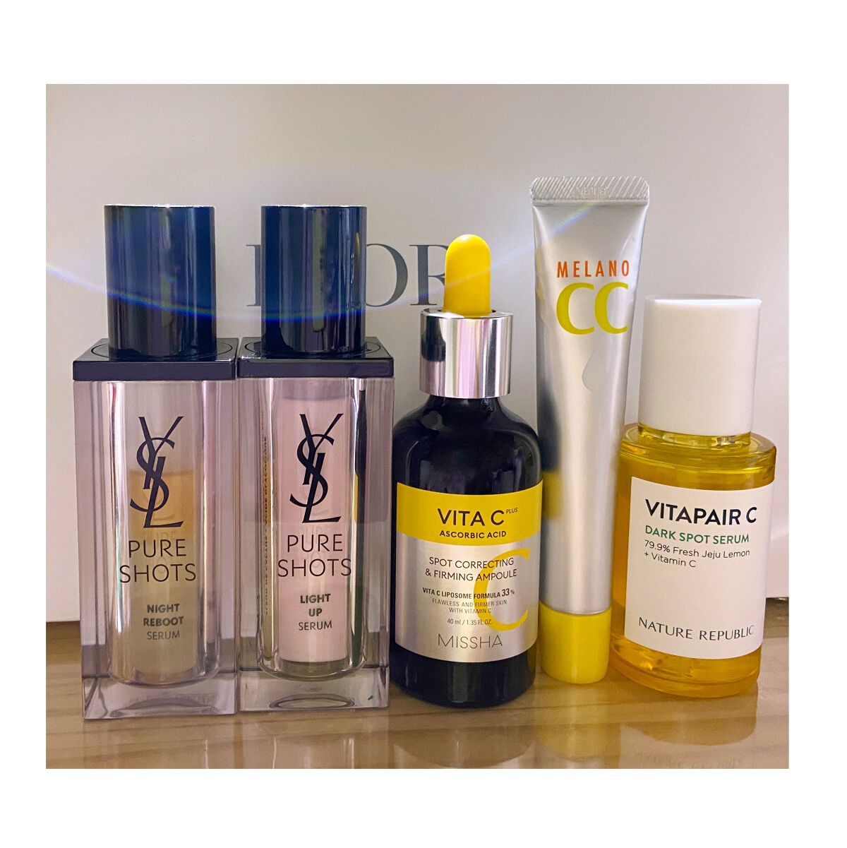 ピュアショット ライトセラム/YVES SAINT LAURENT BEAUTE/美容液を使ったクチコミ（2枚目）