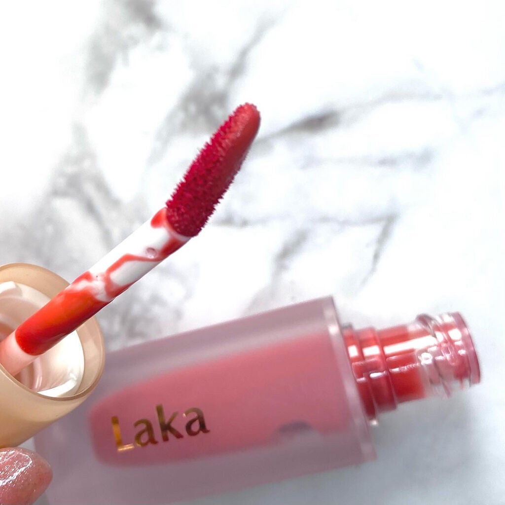 フルーティーグラムティント/Laka/リップティントを使ったクチコミ(3枚目)