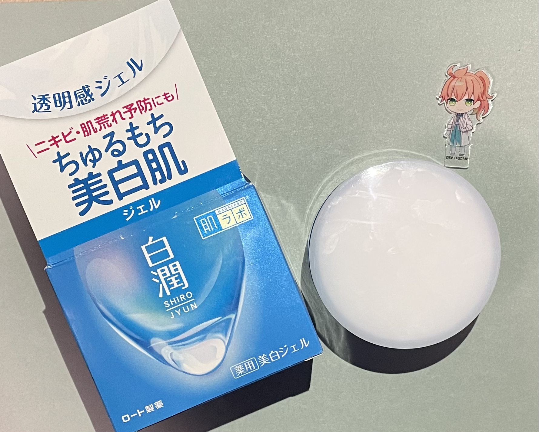 白潤薬用美白ジェル/肌ラボ/フェイスクリームを使ったクチコミ（2枚目）