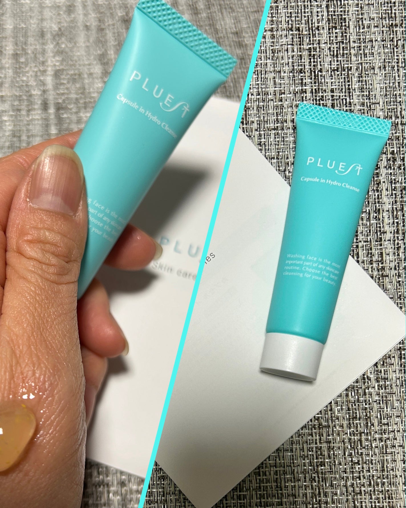 カプセルインハイドロクレンズ/PLUEST/クレンジングジェルを使ったクチコミ(2枚目)