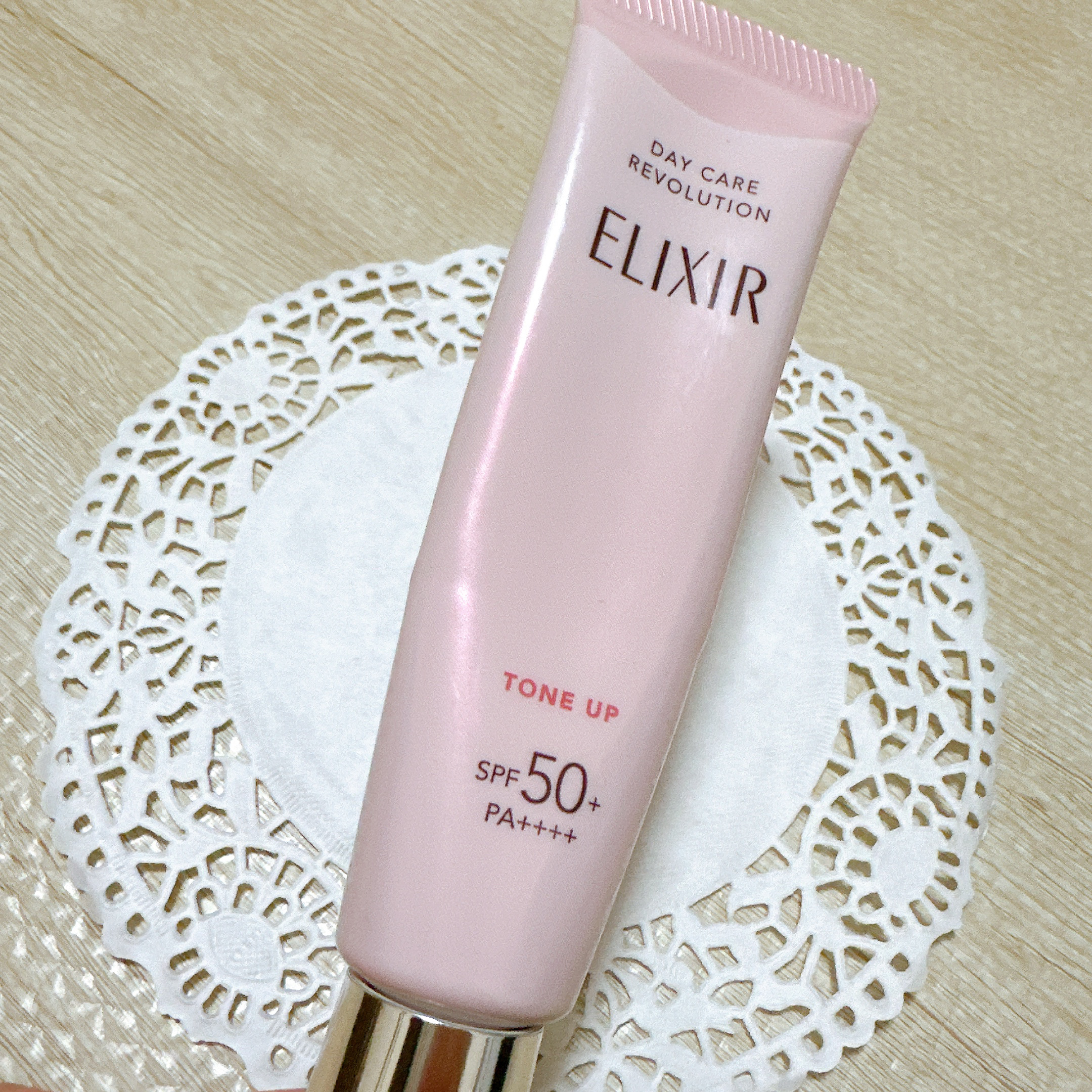 エリクシール　デーケアレボリューション　トーンアップ　SP+　aa/エリクシール/化粧下地を使ったクチコミ（2枚目）