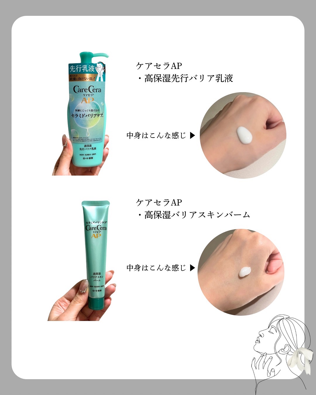 ケアセラAP 高保湿先行バリア乳液/ケアセラ/乳液を使ったクチコミ（2枚目）