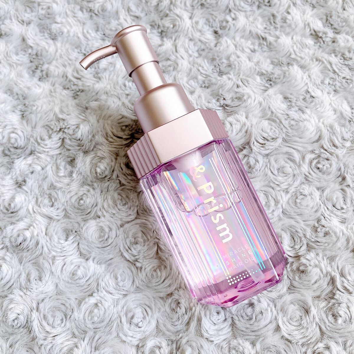 ミラクル シャイン ヘアオイル/&Prism/ヘアオイルを使ったクチコミ（1枚目）